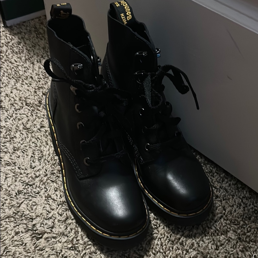 Dr. Martens Black Combat Boots